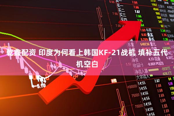 乾鑫配资 印度为何看上韩国KF-21战机 填补五代机空白
