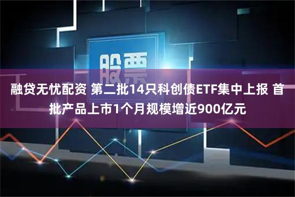 融贷无忧配资 第二批14只科创债ETF集中上报 首批产品上市1个月规模增近900亿元