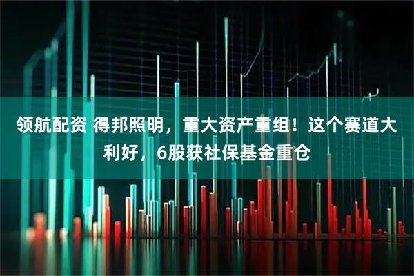 领航配资 得邦照明，重大资产重组！这个赛道大利好，6股获社保基金重仓
