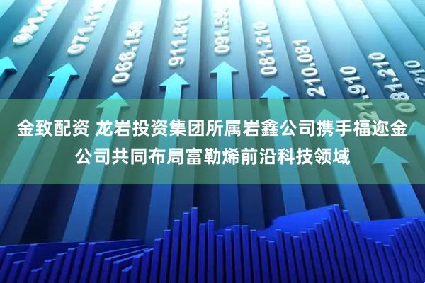金致配资 龙岩投资集团所属岩鑫公司携手福迩金公司共同布局富勒烯前沿科技领域